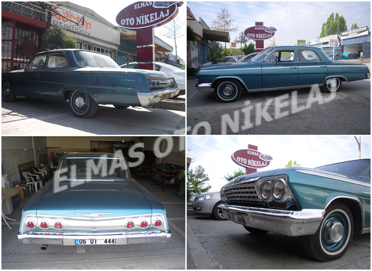 1962 chevrolet nikelajı